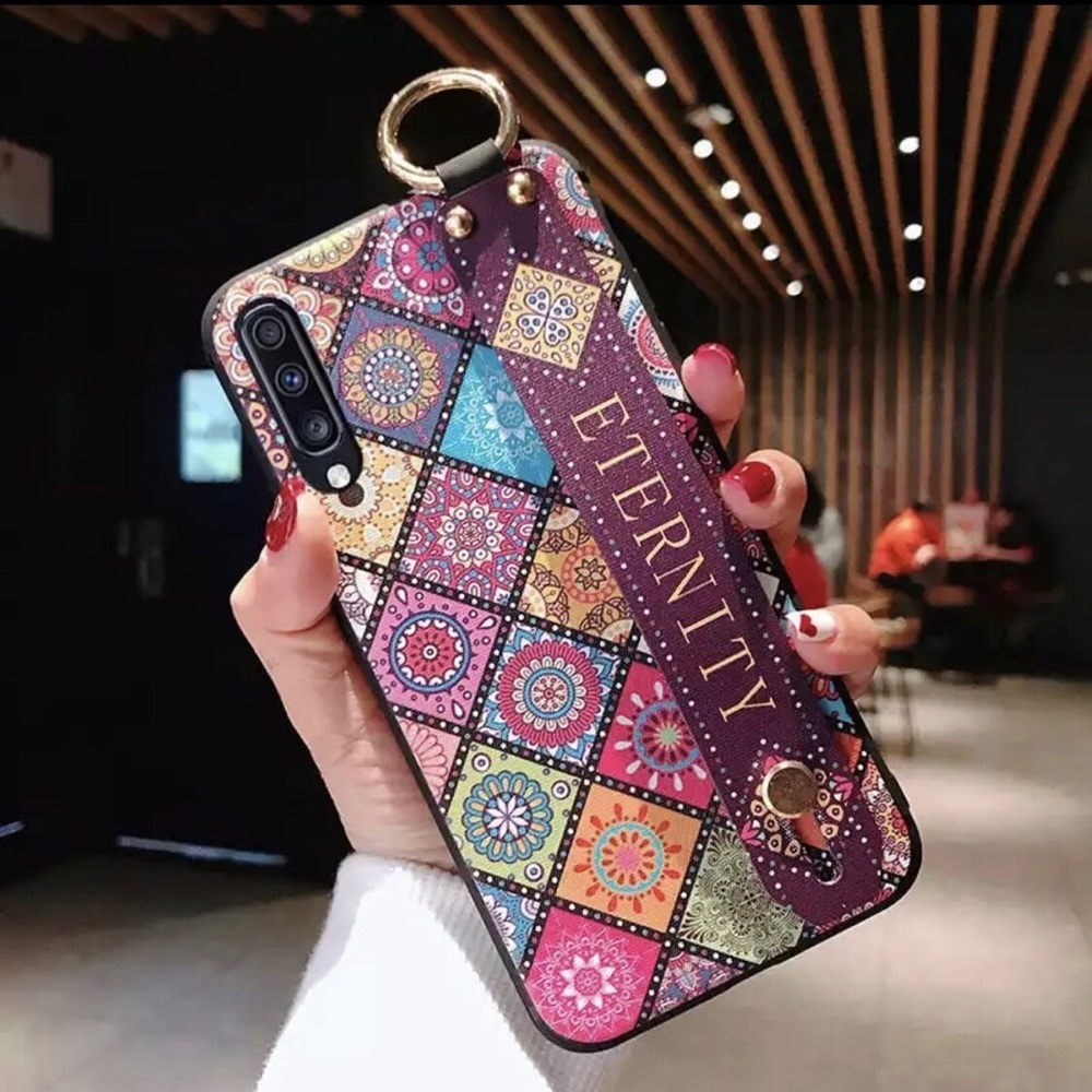 Boho Mania Cell Phone Case w/ Hand Strap O Ring